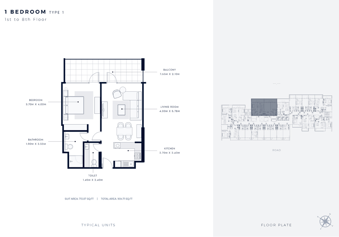 1 Bedroom